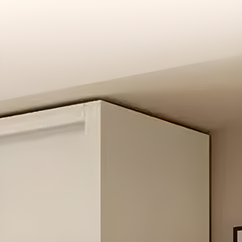 White Modish Manufactured Wood Independent Armoire Cabinet with Soft Close Drawer, Interior Shelves, and Clothing Rod - image 4