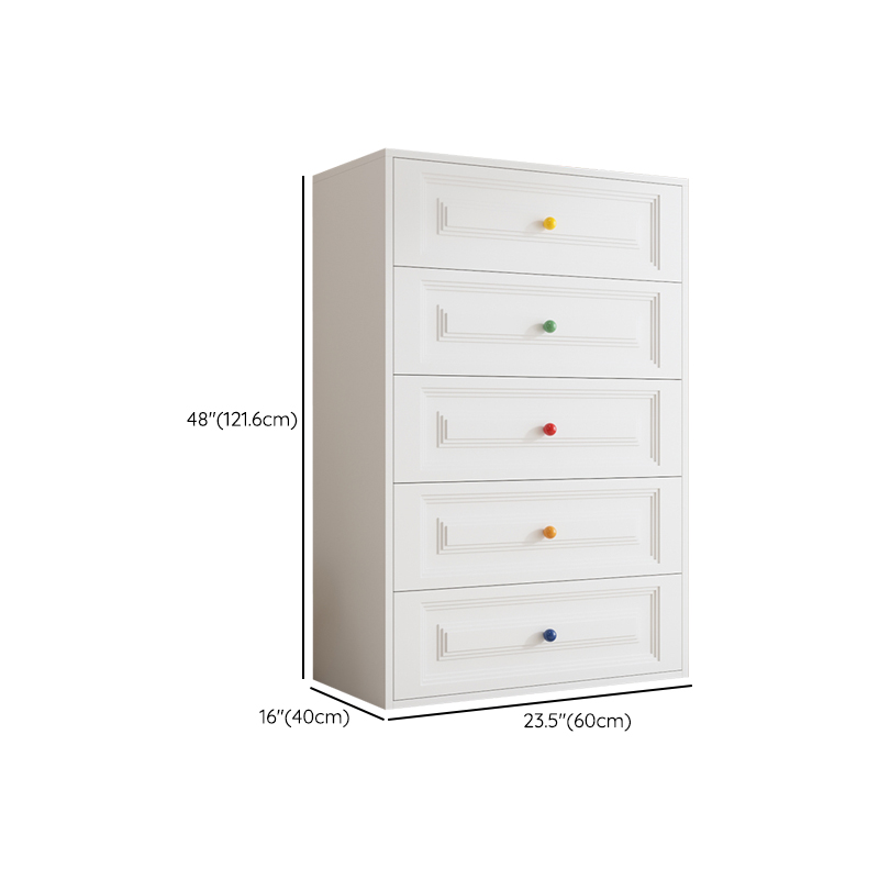 Chalk Casual Steel Bachelor Chest/Semainier with 5/4/3 Drawers in Vertical/Horizontal Orientation - image 5