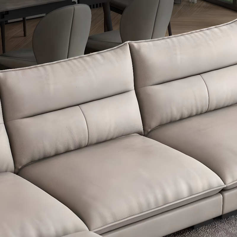 Functional L-Shape/Straight Sofa Couch/Sofa Recliner for Parlor with Reversible/Horizontal Orientation and Concealed Support - image 8