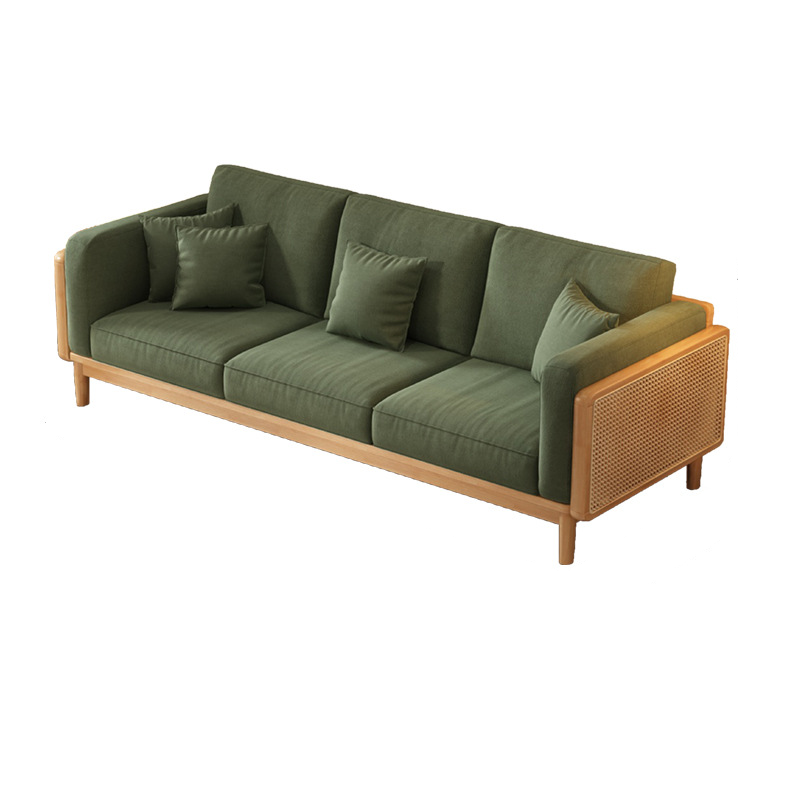 Victorian Style Jade Green Sofa Couch/Single Sofa for Sitting Room with 1 to 5 Pillows - image 24