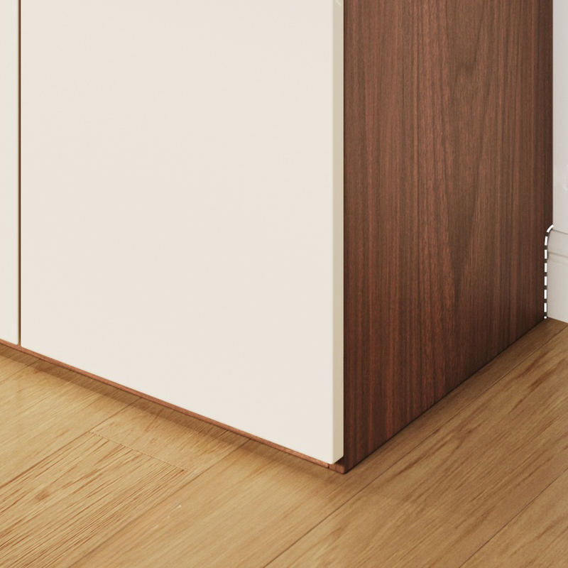 Acorn Minimalist Wooden Wardrobe Closet with Soft Close Door, Interior Shelves, and Clothing Rod - image 5
