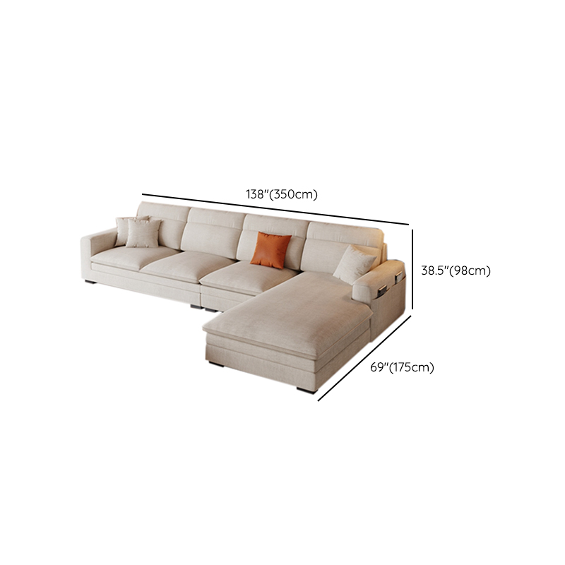 L-Shape/Straight Sofa Recliner/Sofa Couch with Concealed Support and Pine Wood Frame - image 25