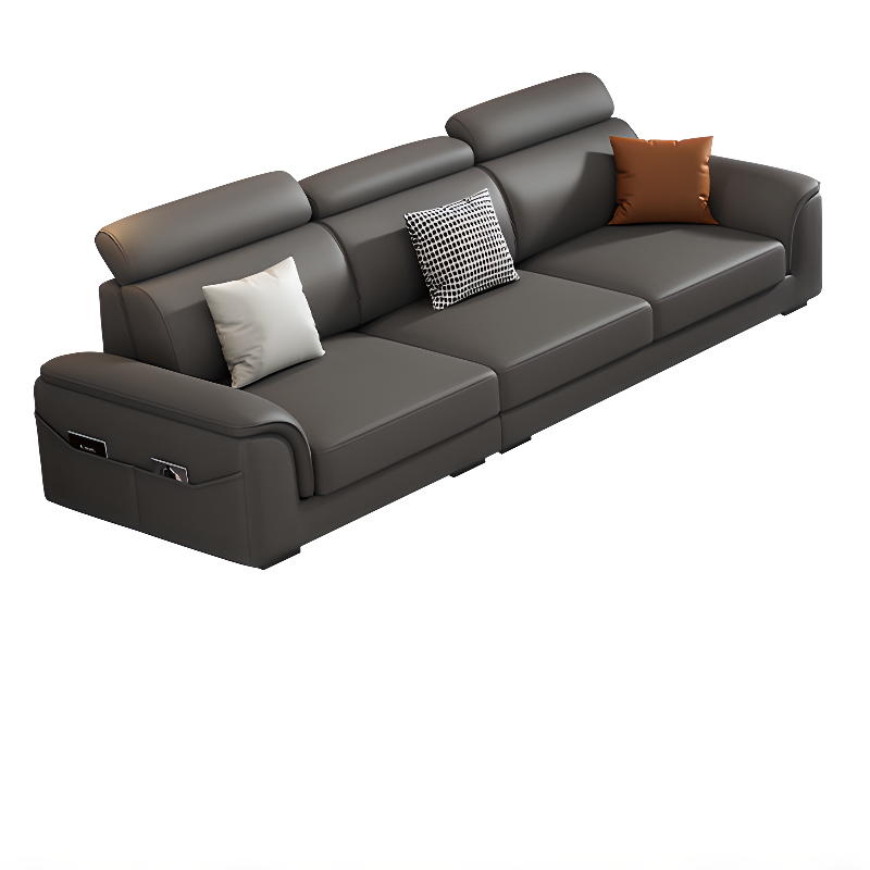 L-Shape/Straight Left/Horizontal Sofa Recliner/Sofa Couch with Pine Wood Frame - image 12