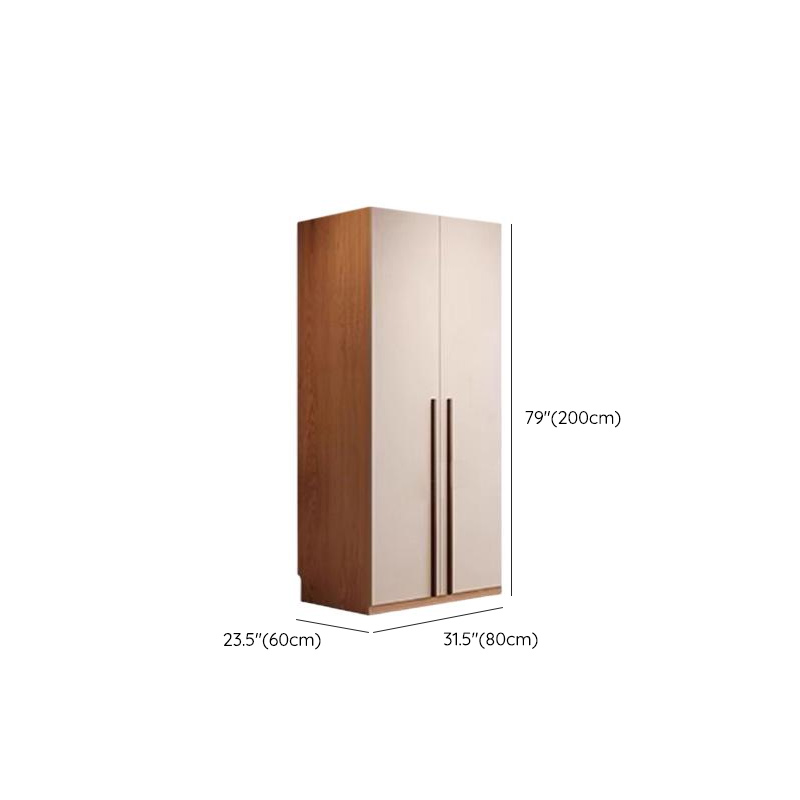 Beige Modish Laminate Independent Wardrobe with Soft Close Drawer, Soft Close Door, and Interior Shelves - image 15