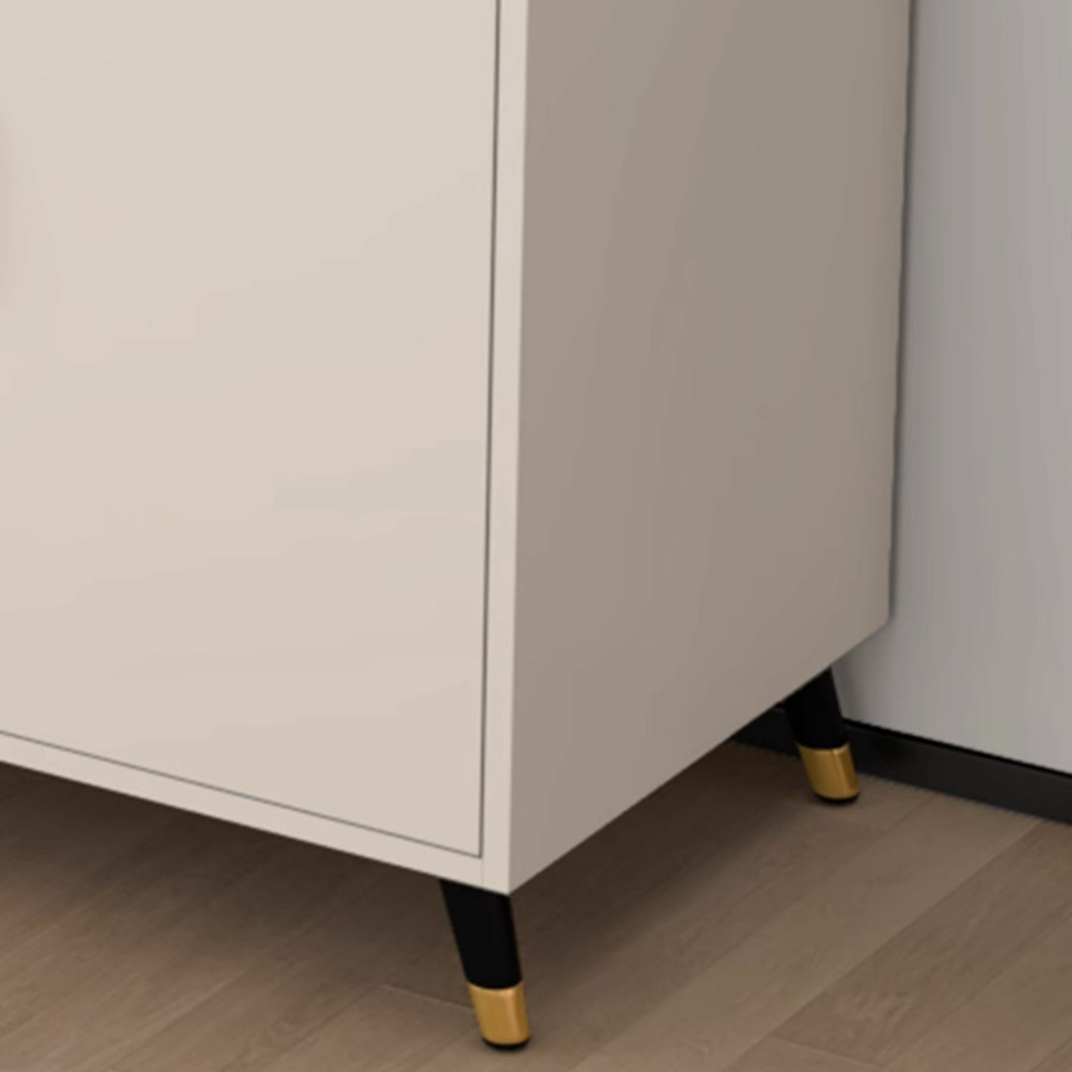 Contemporary Wood Sideboard Credenza with Stone Countertop and Drawers Included - image 8