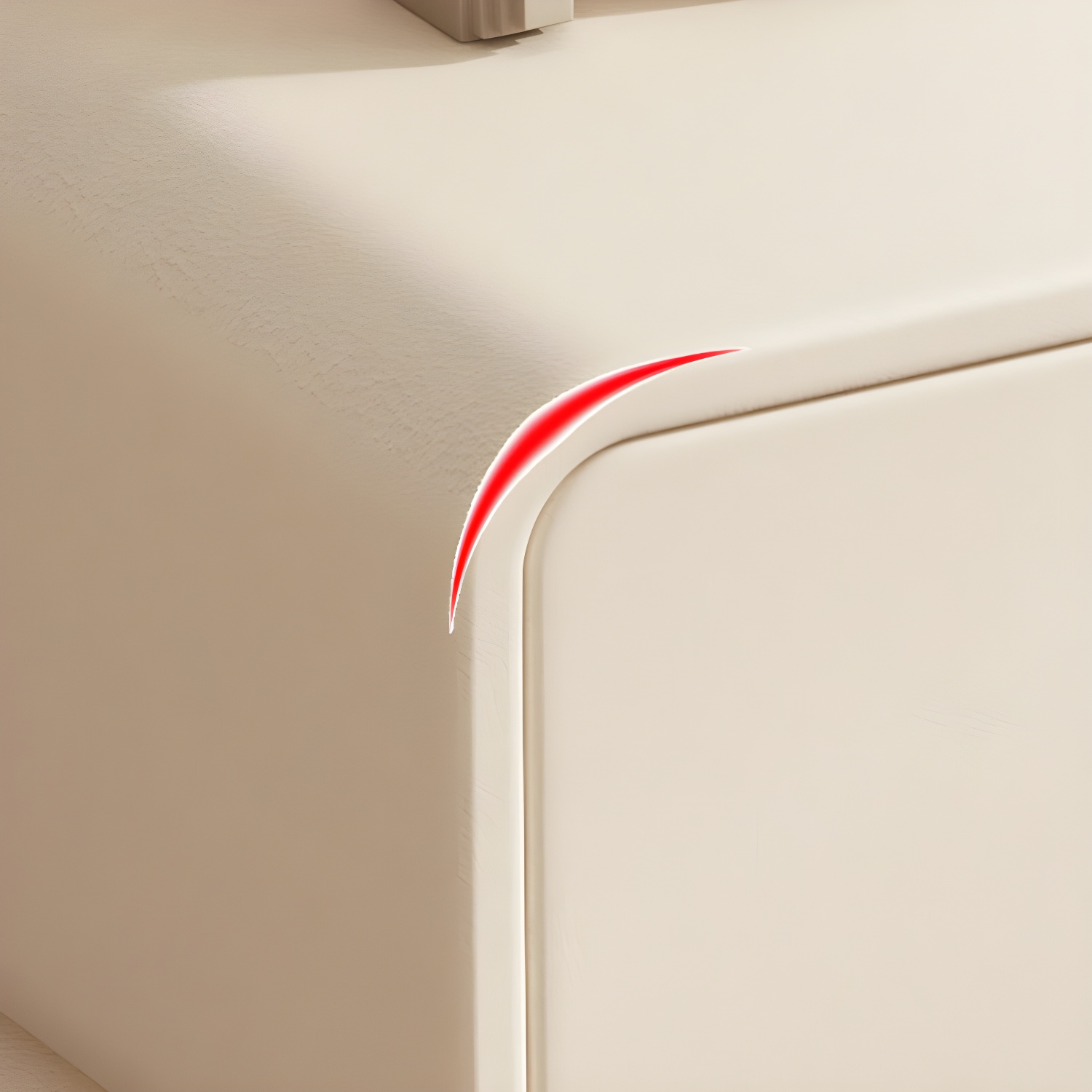 Modernism Bedside Desk Shape in Rectangular with Two-drawer for Bedroom - image 19