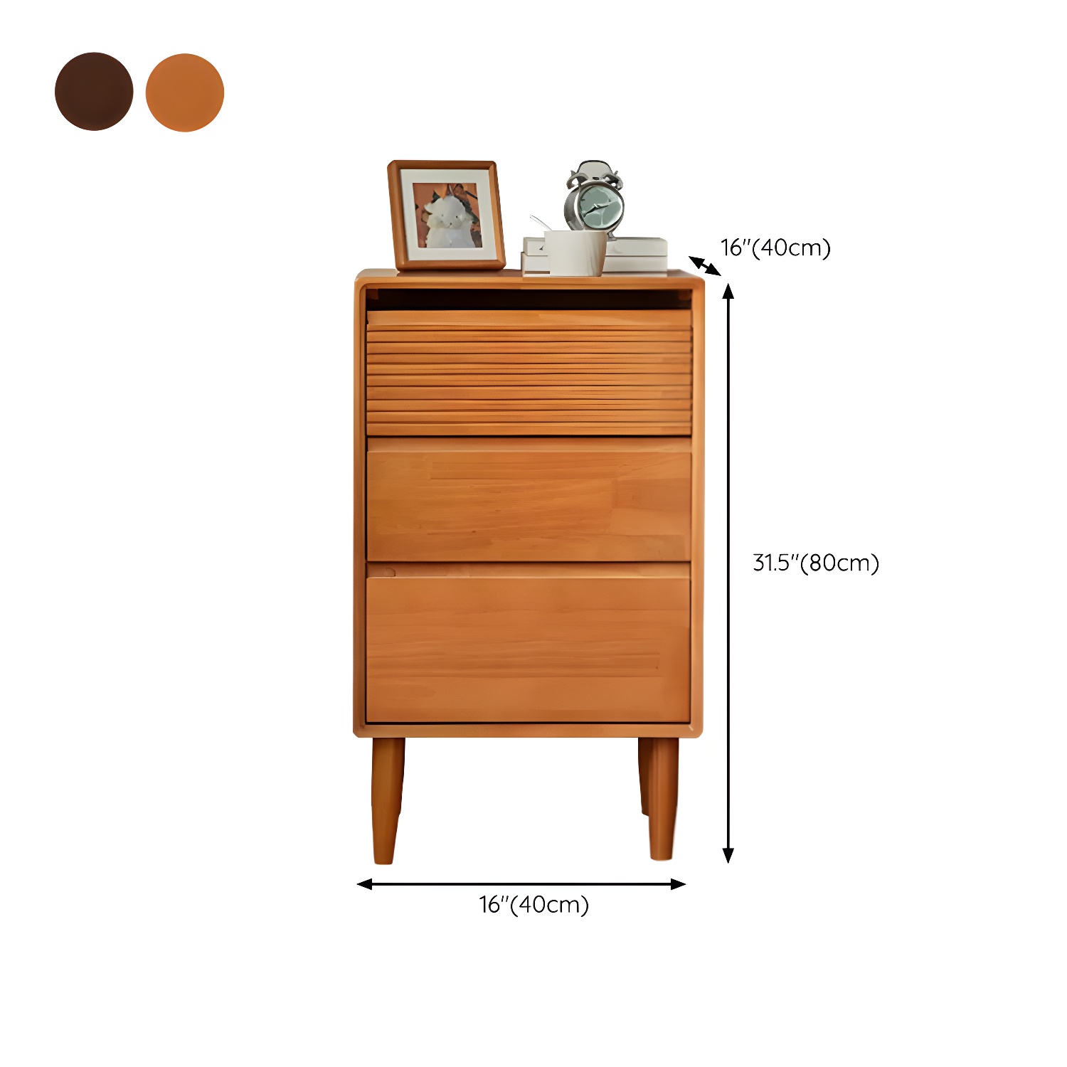 Cabinetry Concept Modern Wood Dresser with Drawers in Narrow Width - image 19