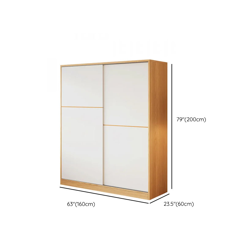 White Modish Wooden Independent Armoire Cabinet with Soft Close Drawer, Soft Close Door, and Interior Shelves - image 12