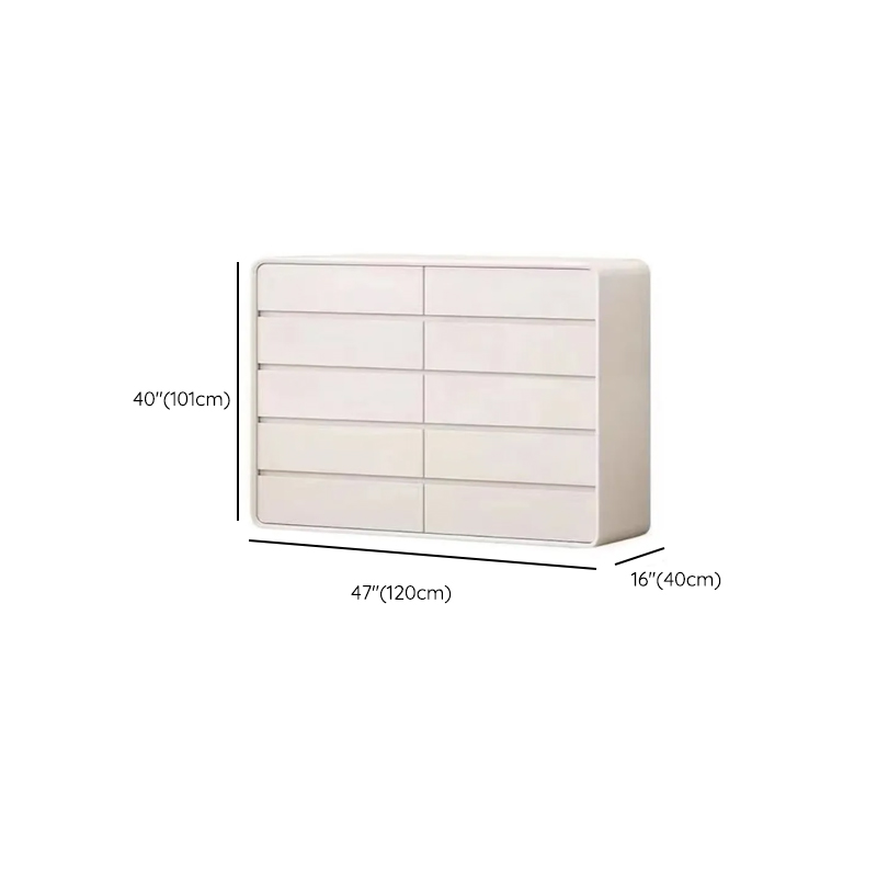 Simplistic White Horizontal/Vertical Reclaimed Wood Double Dresser/Lingerie Chest/Bachelor Chest with 6 Drawers/10 Drawers/8 Drawers - image 14