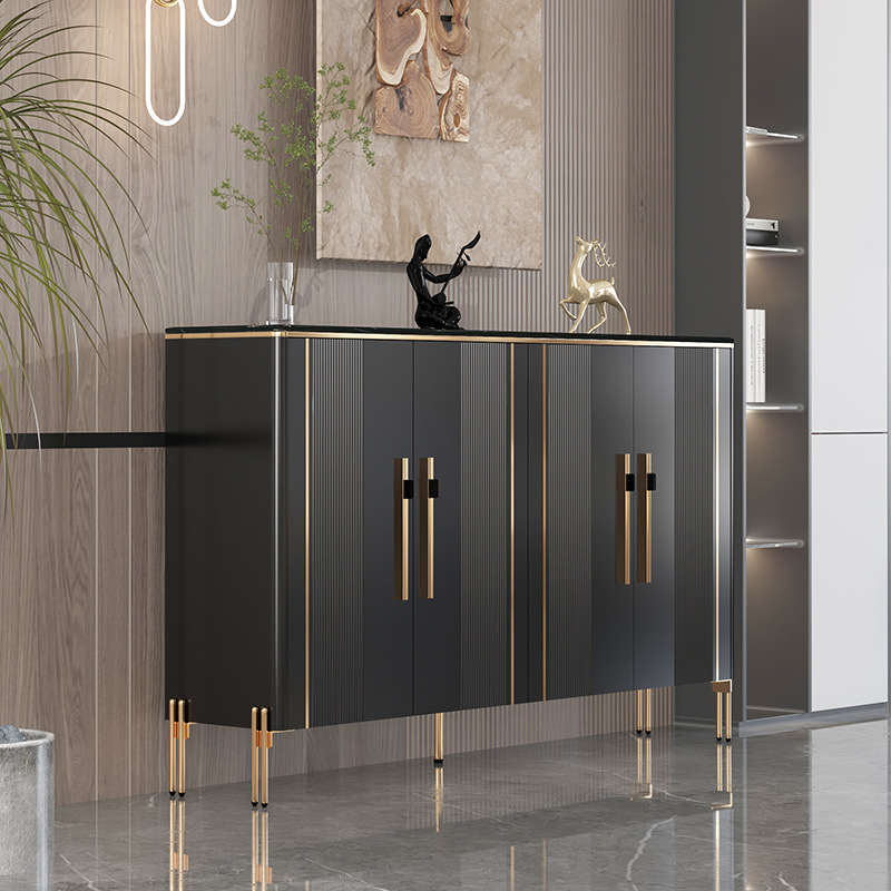 Luxurious Unattached Accent Cabinet with Moisture-proof Reclaimed Wood - image 3