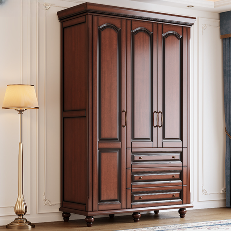 Standalone Wood Armoire Cabinet with Hinged Soft Close Door, Soft Close Drawer & Interior Shelves - image 7