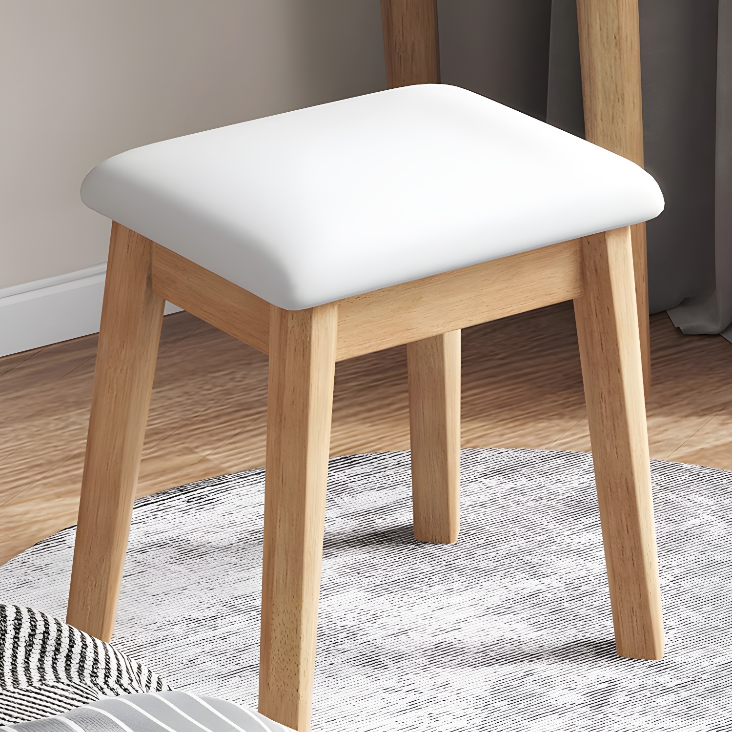 Light Wood/Bleached Wood/Gray Wood Sleeping Room 2 Drawers Lighting System with Tabletop Storage - image 9