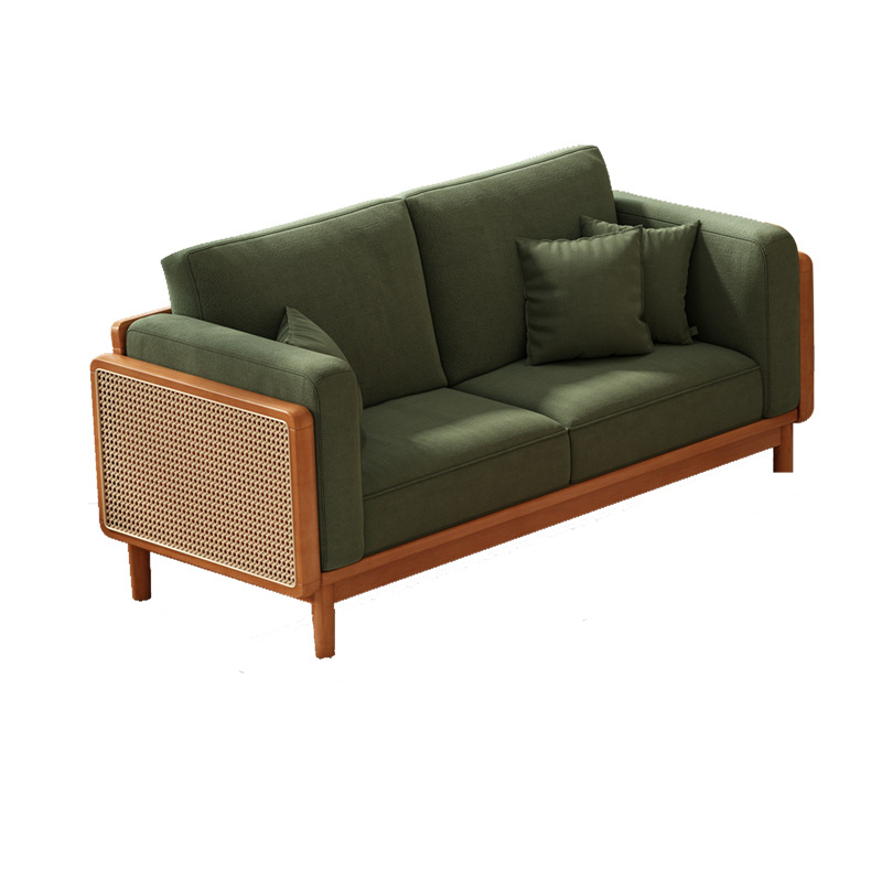 Victorian Style Jade Green Sofa Couch/Single Sofa for Sitting Room with 1 to 5 Pillows - image 22