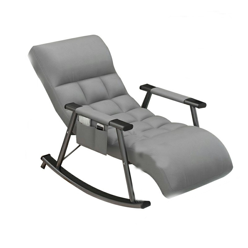 Stylish Tufted Upholstered Rocking Chair - Modern Design for a Comfy Home - image 5