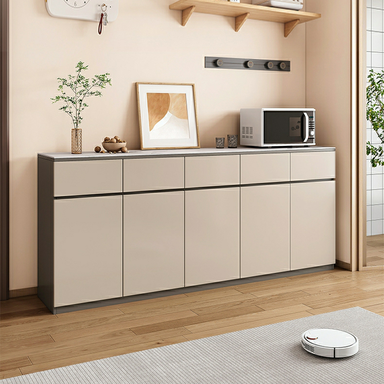 50'' Modern Wood Sideboard/Credenza with Drawers, Cabinets, and Non-adjustable Shelves - image 5