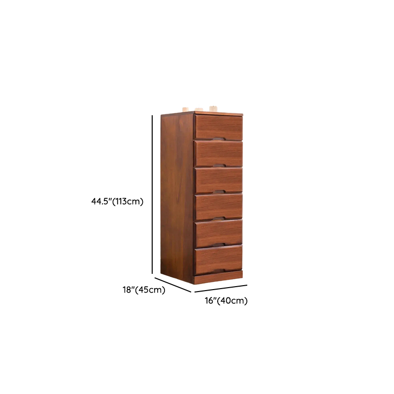 Sepia Minimalist Raw Wood Lingerie Chest/Dresser Vanity Combo with Multiple Drawers in Vertical/Horizontal Orientation - image 16