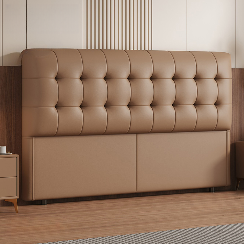 Trendy Panel Headboard with No Distressing, Piled Tufted Rectangle Design for King/Queen/Full Bed, Featuring Sponge Upholstery and Standard Height - image 7