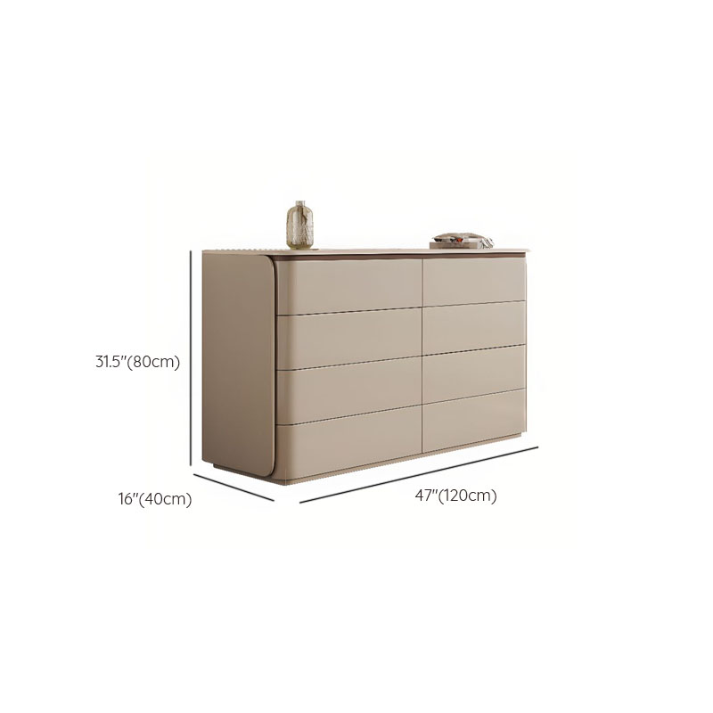 Contemporary Lumber Horizontal/Vertical Double Dresser/Bachelor Chest with 8 Drawers/5 Drawers/3 Drawers - image 27