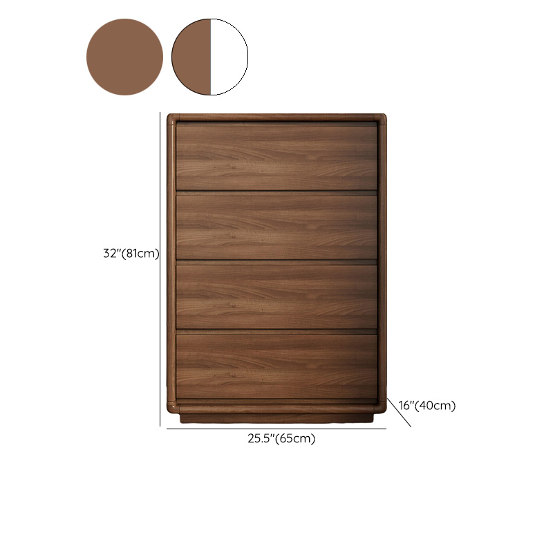 15.7'' Width 4-Drawer Modern Wood Dresser without Handles or Accents Needing Full Assembly - image 21