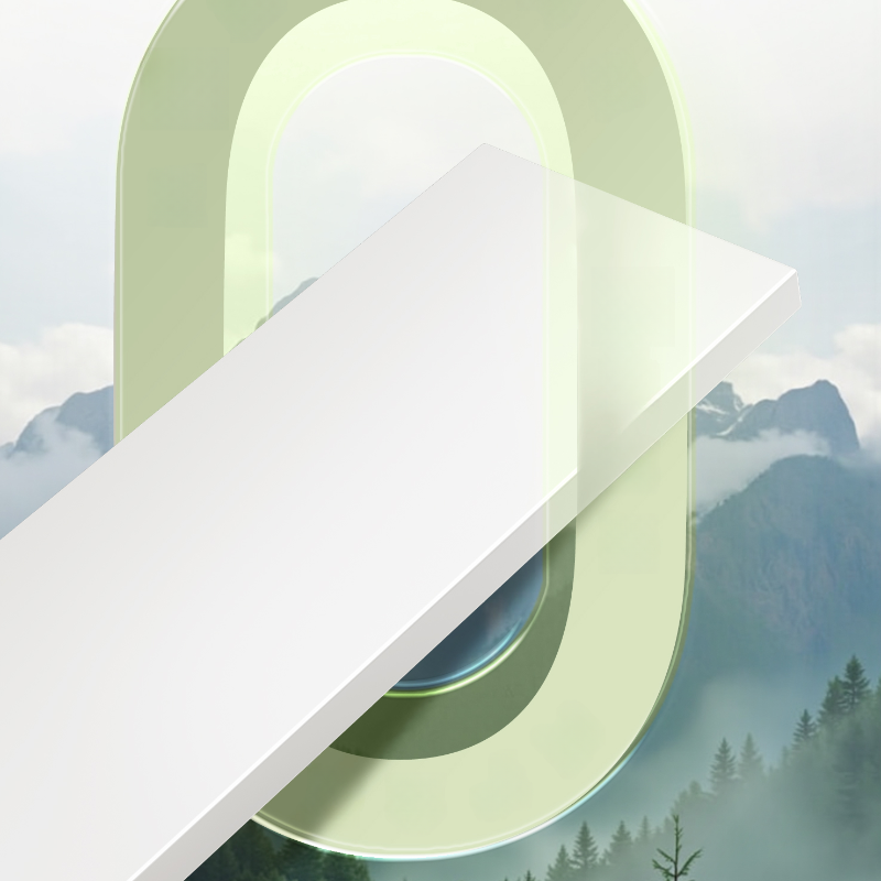 White Modern Simple Style Composite Wood Wardrobe Armoire with Flexible Shelf and Hanging Rod