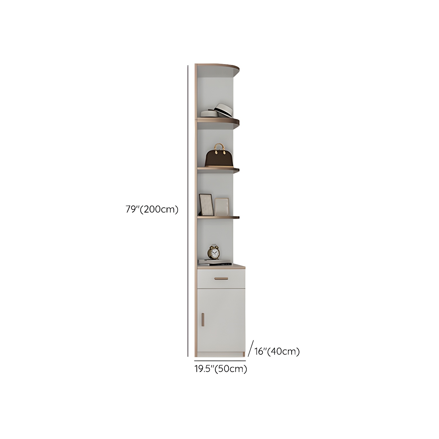 White Colour Wardrobe Armoire Contemporary Style Wooden Wardrobe Closet for Bedroom - image 20