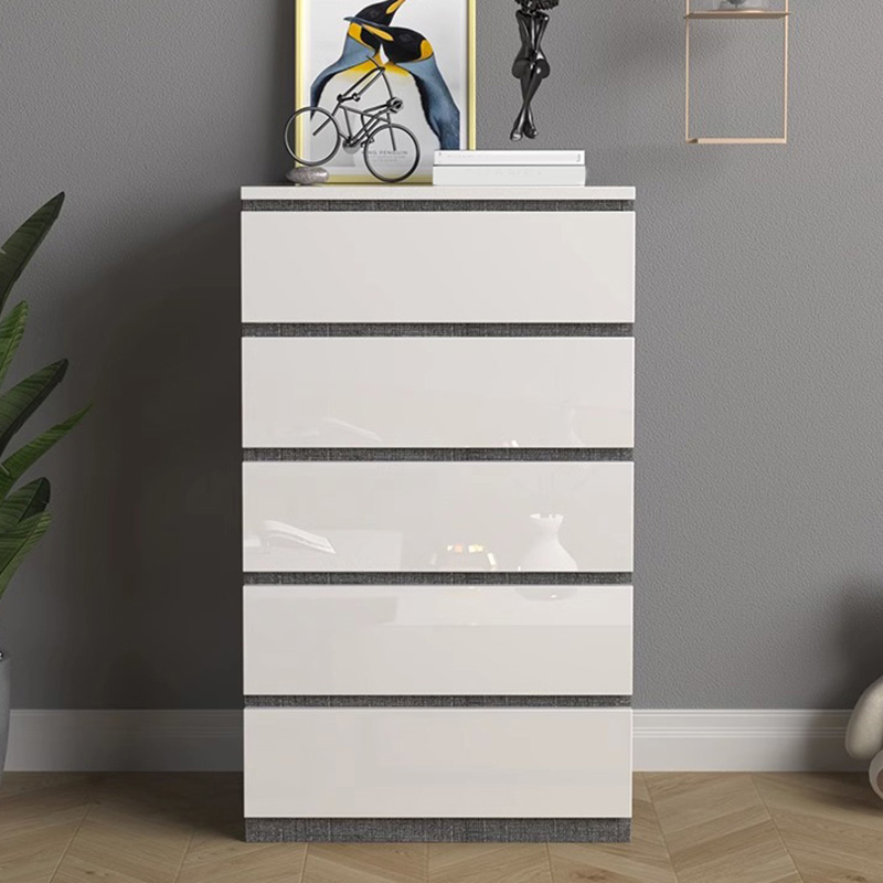 Contemporary Vertical/Horizontal Bleached Wood Semainier/Double Dresser/Bachelor Chest Pale Wood Finish 6 Drawers/5 Drawers/4 Drawers for Master Bedroom - image 5