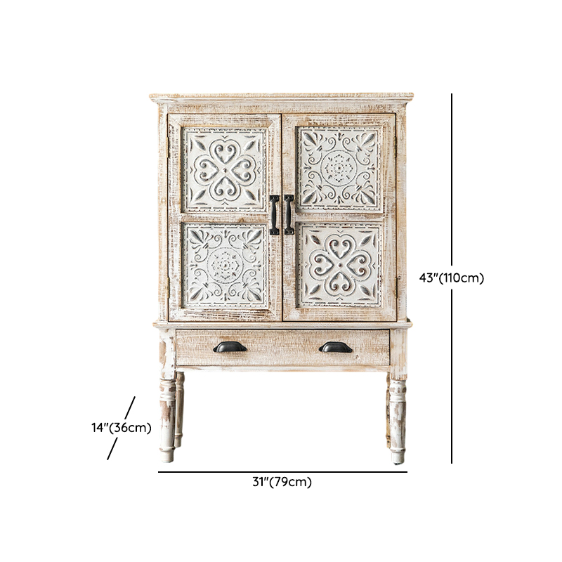 14.2'' Wood Rectangular Traditional Accent Cabinets with Drawers and Cabinet Included - image 16