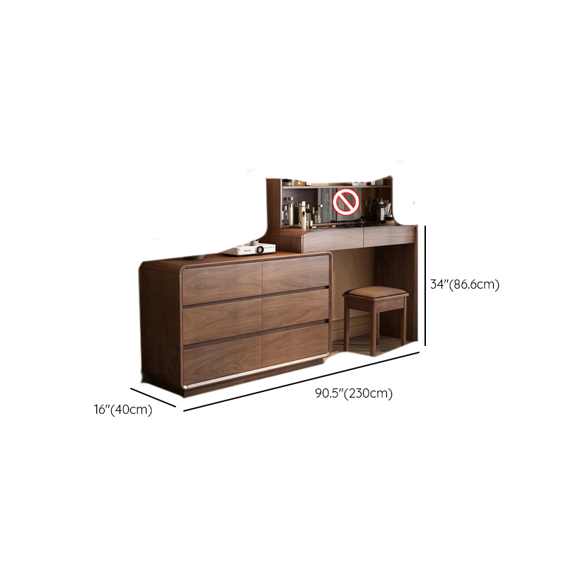 Multi-Purpose Vanity Set/Makeup Vanity with Scalable Telescopic and Push-Pull 2-in-1 Feature - image 6