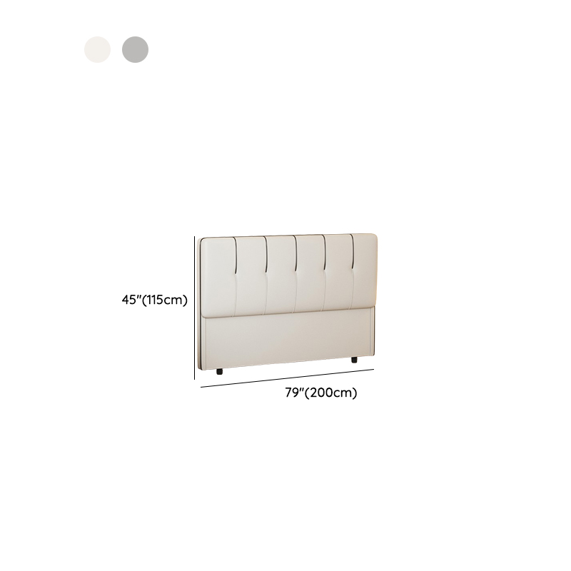 Modish No Distressing Button-tufted Panel Headboard in Rectangle Shape for King/Queen/Full Bed with Sponge Upholstery Fill and Standard Height - image 12