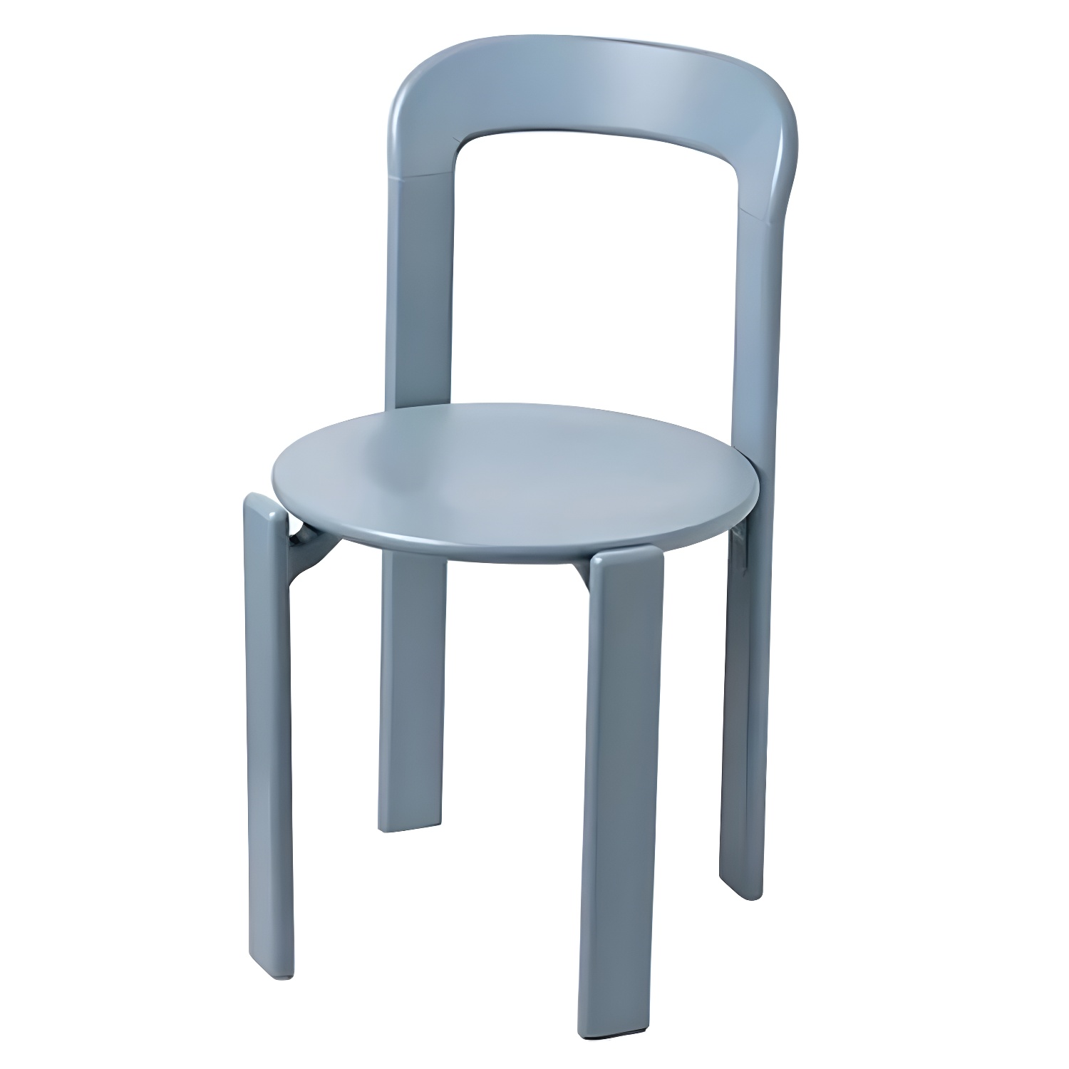 Modern Solid Wood Armless Dining Chairs with Open Back for Kitchen & Dining