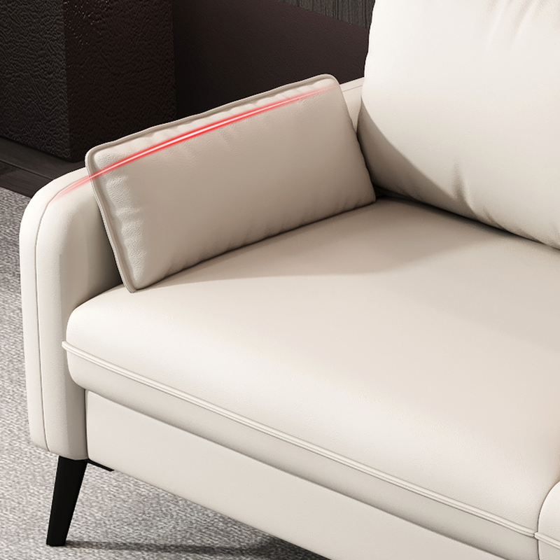 Tear Resistant Loveseat in Gray/Navy Blue/Amber Color with Arm - image 9