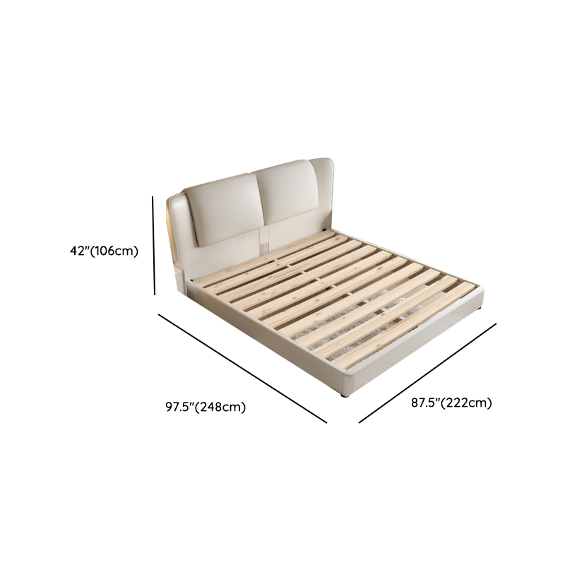 Solid Color Storage Bed/Platform Bed with Pine Wood Frame for Living Room - image 10