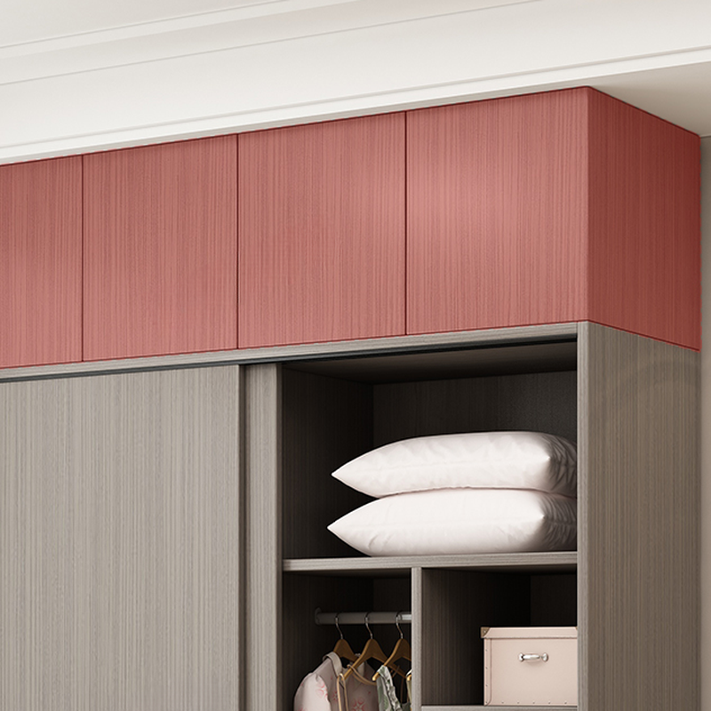 Acorn Modish Laminate Wardrobe Closet with Soft Close Drawer, Soft Close Door, Interior Shelves, and Clothing Rod - image 3