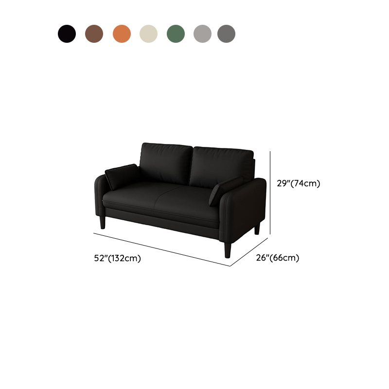 Trendy Water Resistant Standard Sofa/Loveseat/Single Sofa with Pillow Back in Dark Gray/White/Olive Green, Arm Included, Seats 3/2 People/1 Person with 2 Pillows - image 16