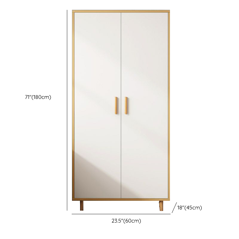 Modern Manufactured Wood Cabinet Armoire with Hanging Rod, Interior Shelves, Soft Close Drawer & Soft Close Door - image 21