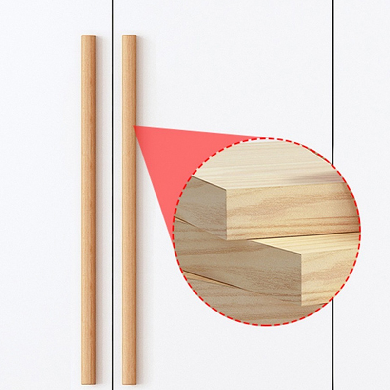 Minimalist Manufactured Wood Independent Wardrobe Closet with Soft Close Door, Interior Shelves, and Clothing Rod - image 6