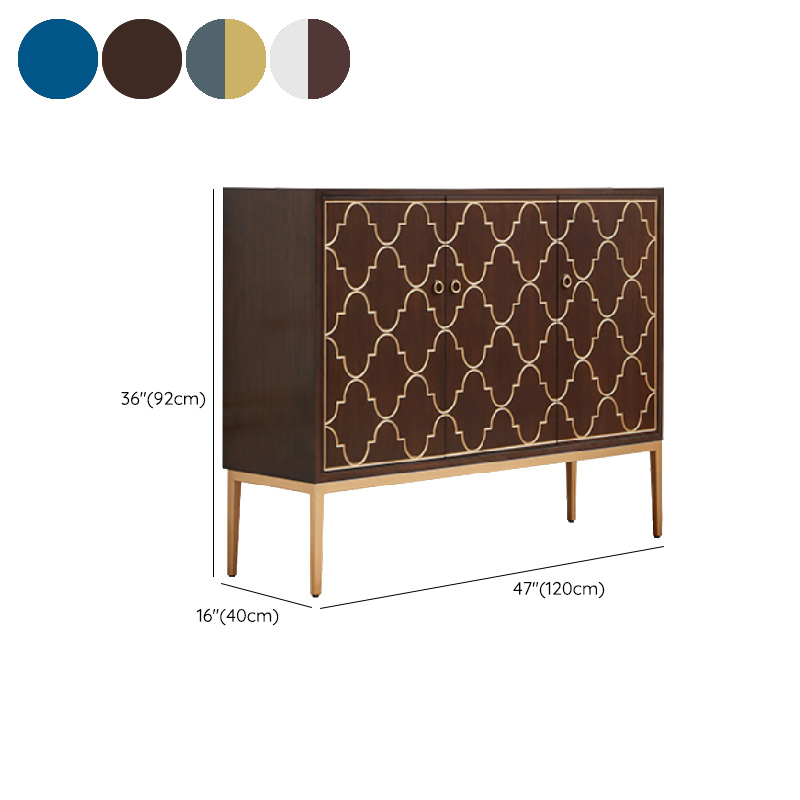 Art Deco Style Unattached Utility Cabinet with Cabinet Rings for Sitting Room - image 18
