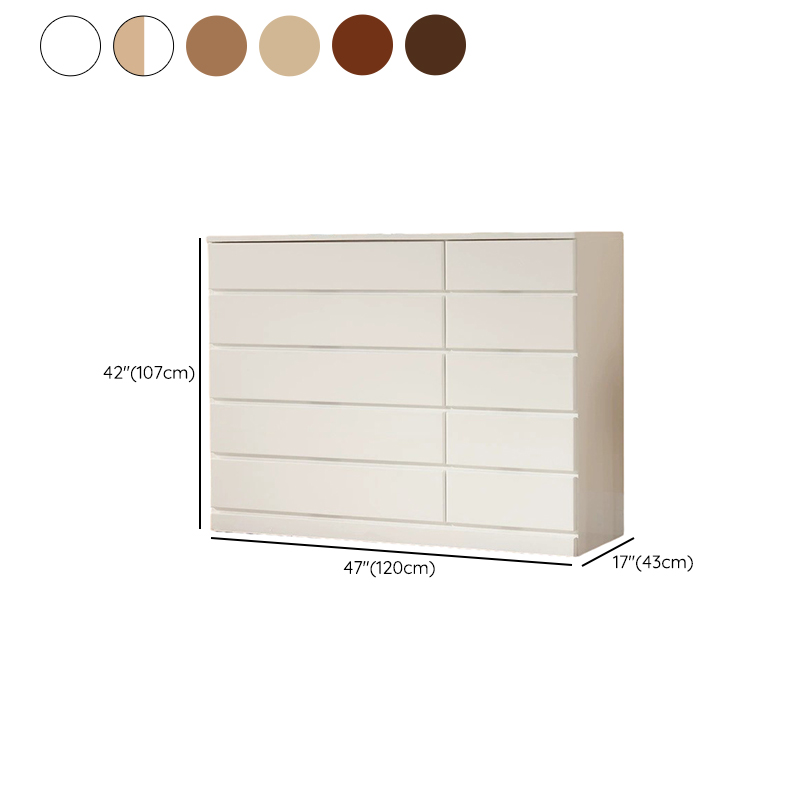 Elegant Medium Wood Scandinavian Dresser with Self-Close Drawers - image 21