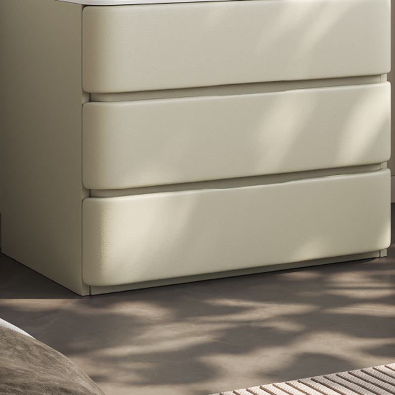 Art Deco Nightstand With Drawer Organization with 3 Drawers - image 13