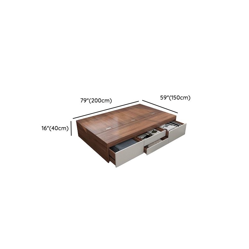 Auburn Contemporary Solid Color Storage Included Bed - image 18