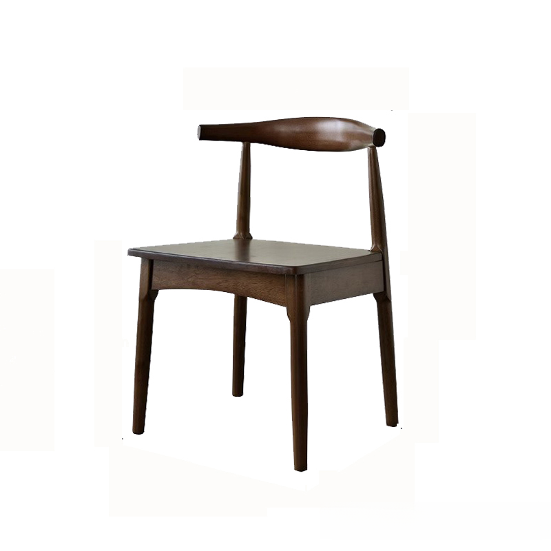 Casual Arm Chair with Uncovered Back, Upholstered, Walnut Timber Legs, Armrest, and Firm Stability - image 2