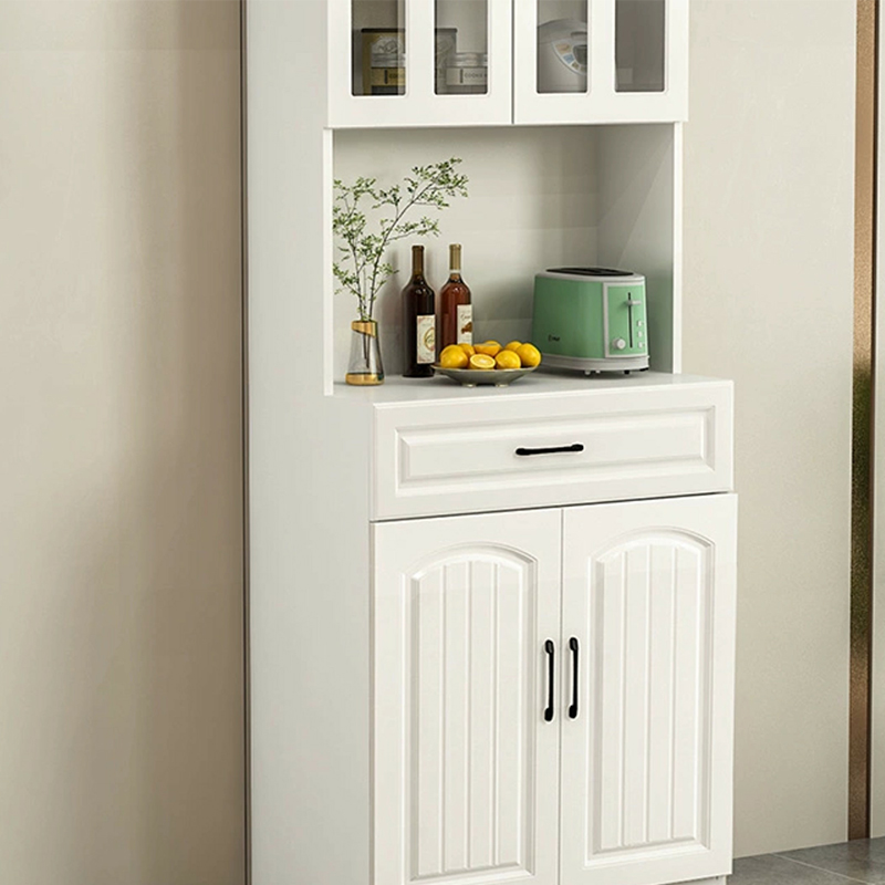 Narrow 15.7'' Wood Cabinets Open Storage with Adjustable Shelves Modern Sideboard/Credenza - image 11