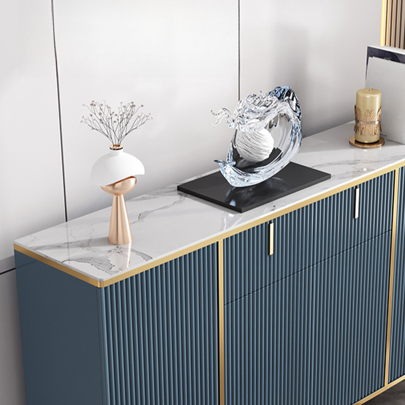 Ground Independent Sideboard for Parlor with Appliance Storage and Worktop in a Modern Style - image 8