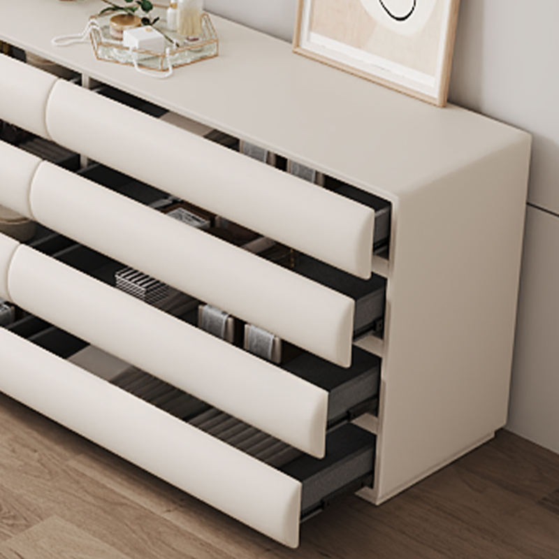 Modish Large Vanity Set with Ink Chair, 10 Drawers, Timber Frame, Mirror Lights - image 10
