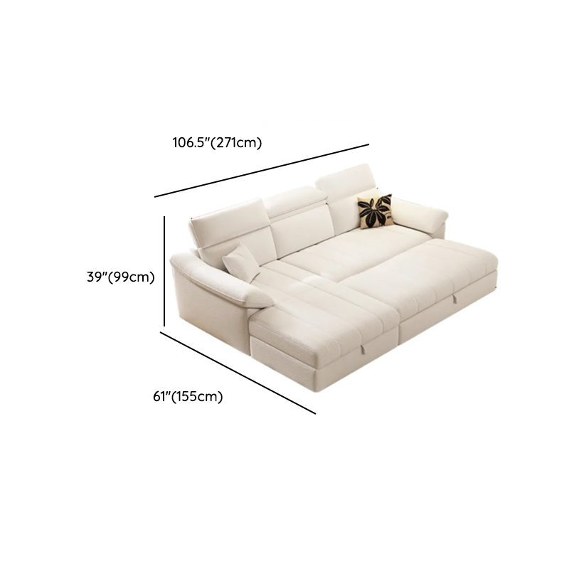 Straight 7 Person Sofa Recliner with Under-seat-storage in Horizontal Orientation - image 8