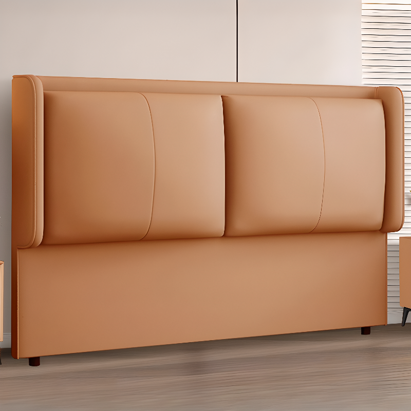 Simplistic Panel Headboard in Pine Wood with No Distressing, Rectangular Shape for King/Full/Queen Bed, Featuring Sponge Upholstery Fill and Standard Height - image 6
