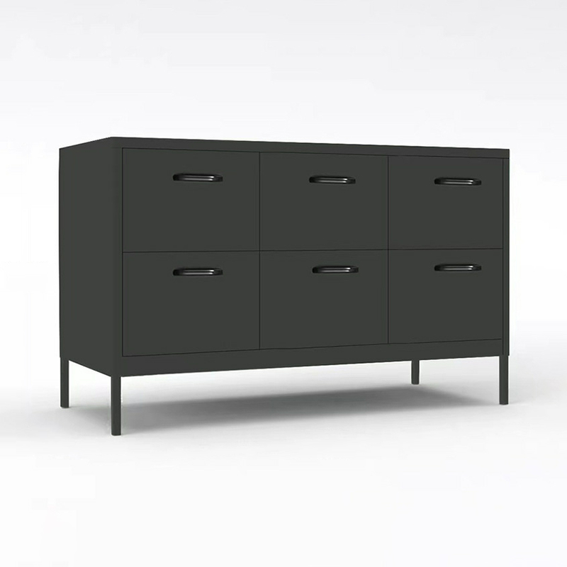 Free Standing Metal Waterproof Accent Chest with 6 Drawers/4 Drawers/9 Drawers Living Room