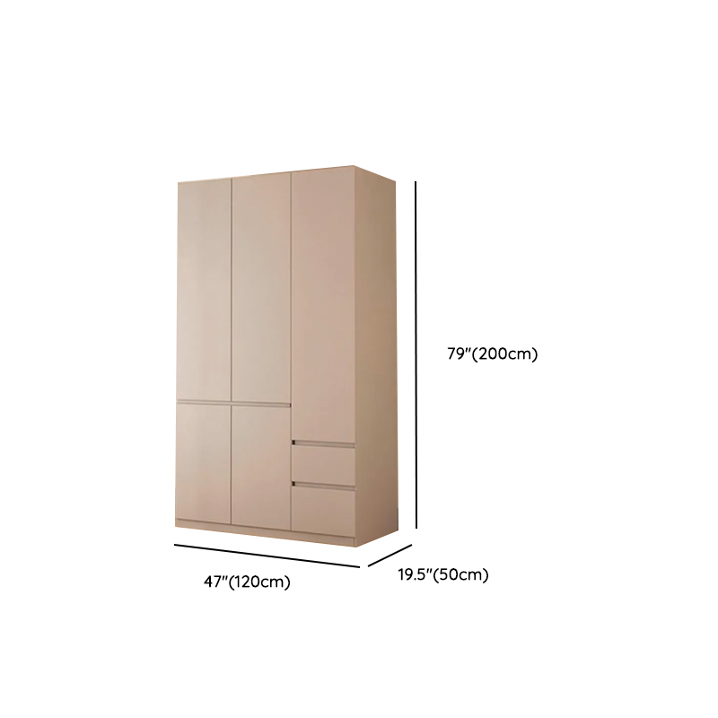 Auburn Self-supporting Cabinet Armoire with 2 Drawers and Gate Doors - image 9