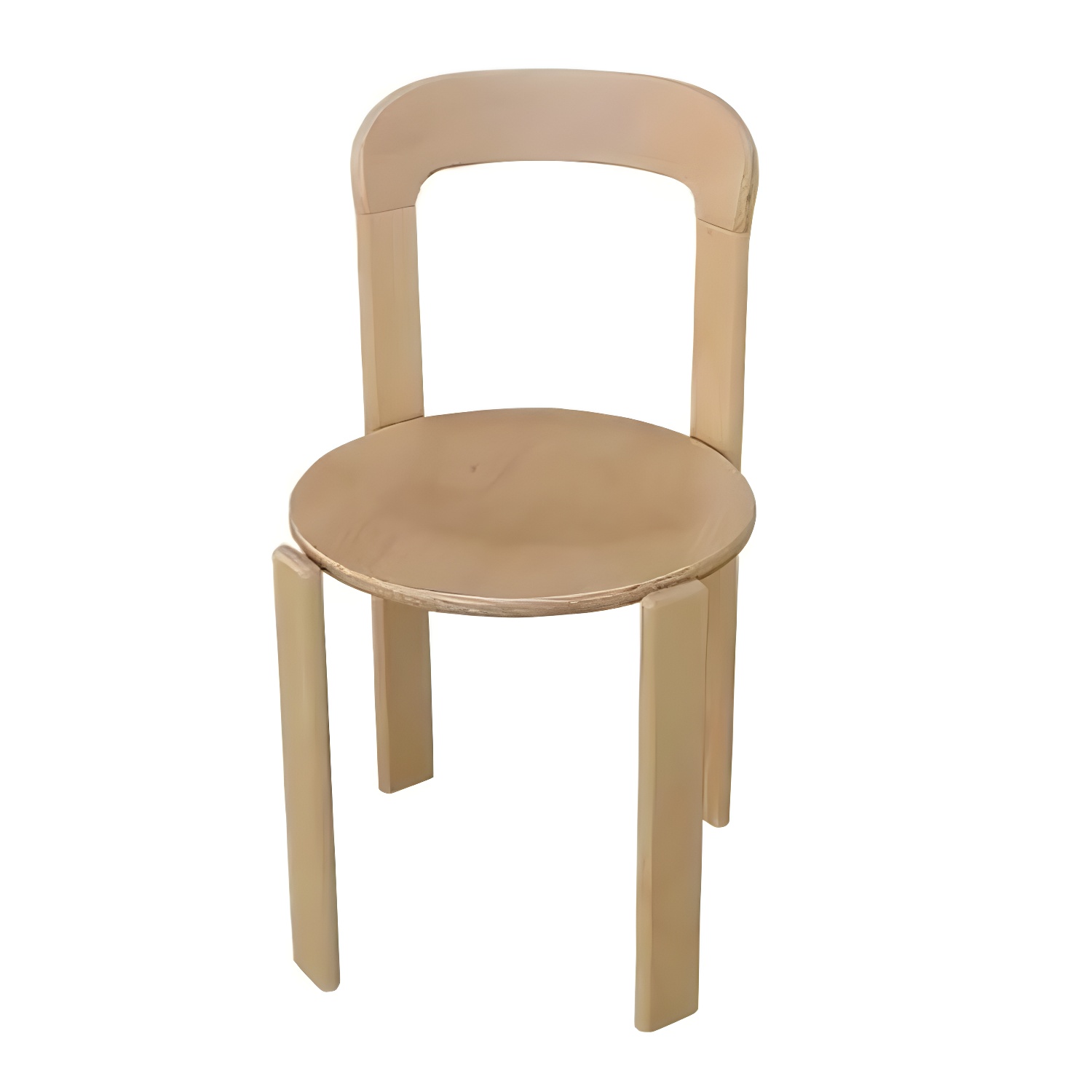 Modern Solid Wood Armless Dining Chairs with Open Back for Kitchen & Dining - image 6
