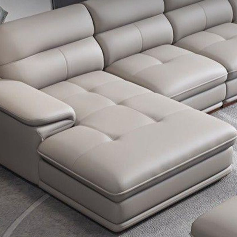 Versatile Straight/L-Shape White Sofa/Sofa Recliner with Horizontal/Right Hand Facing Orientation - image 7